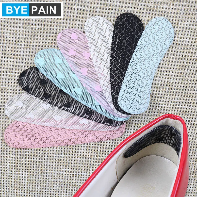 

1Pair BYEPAIN Foot Care Heel Grips Liner Cushions Inserts for Loose Shoes,Shoe Pads for Shoes too Big, Improved Shoe Fit Comfort