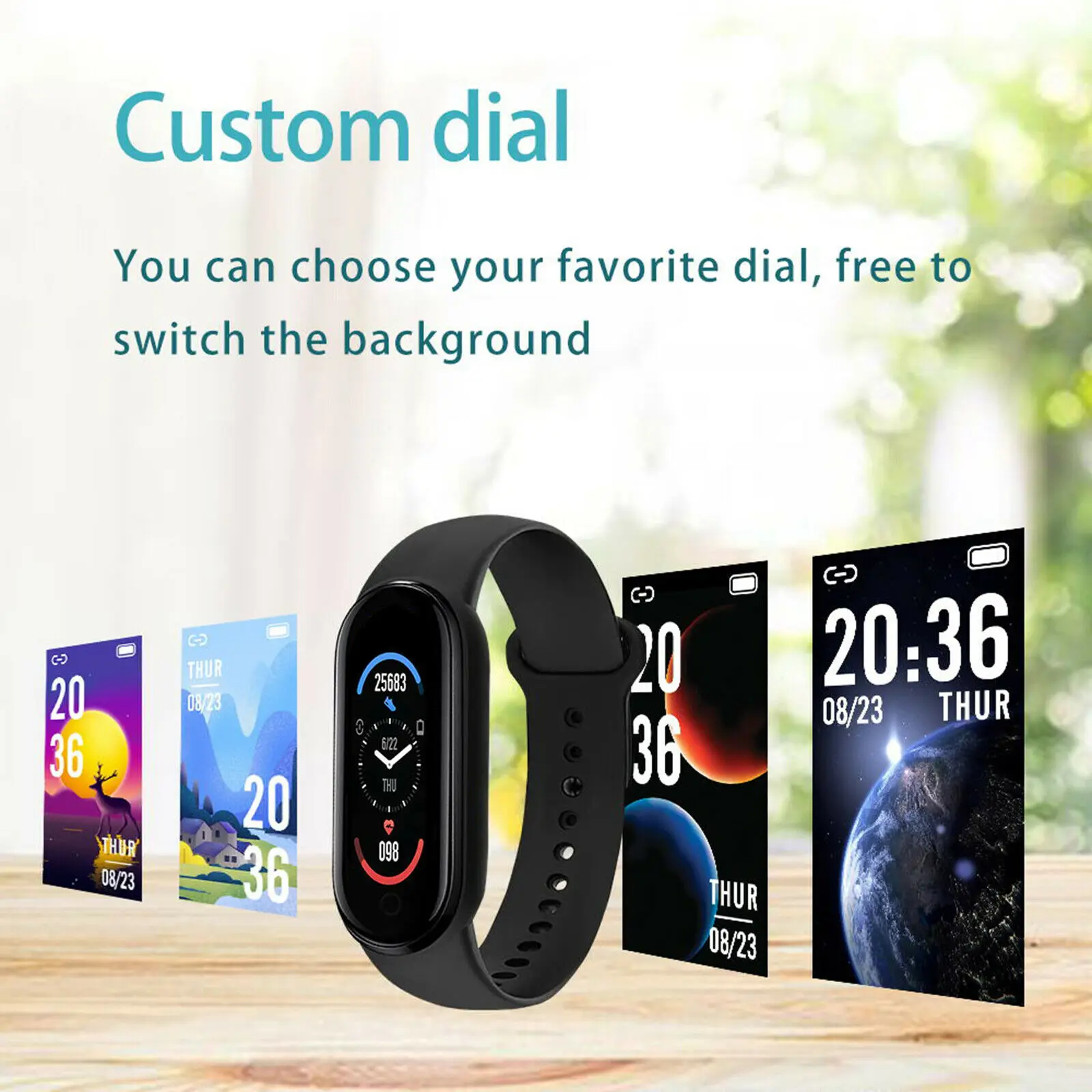 

Смарт-часы с цветным экраном, водонепроницаемые, С Пульсометром