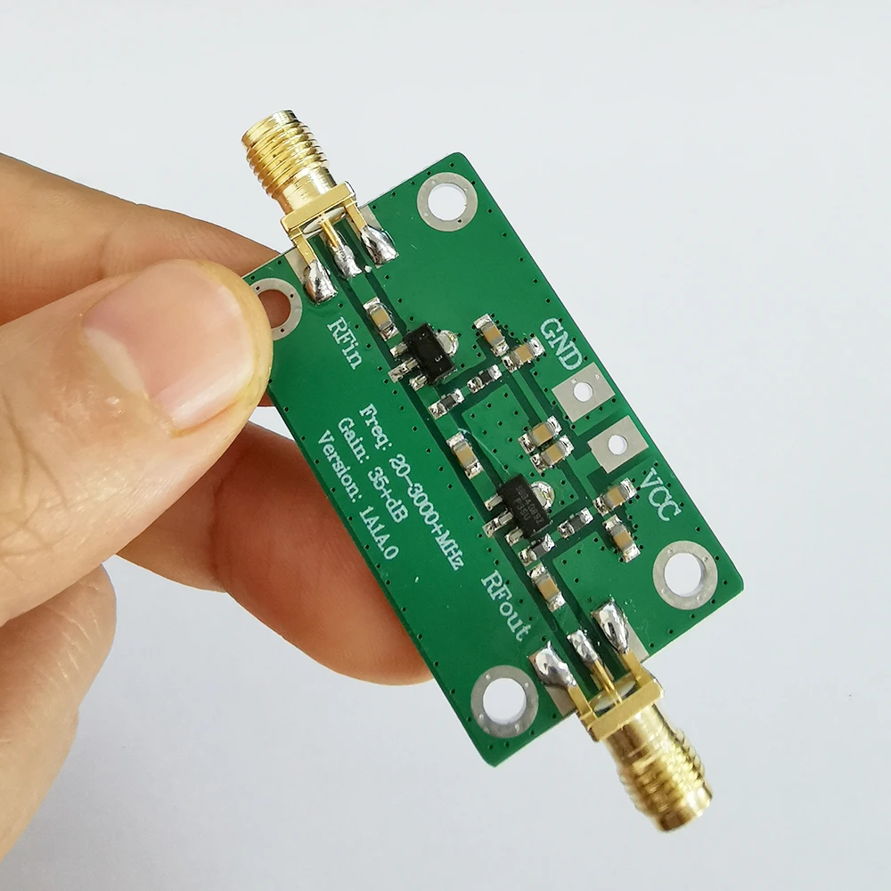 

20-3000MHz 35dB Gain с низким уровнем шума LNA стандартный модуль для FPV гоночного дрона