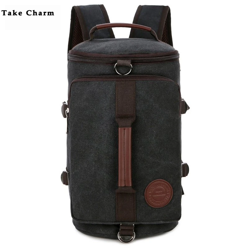 Высококачественный холщовый рюкзак для отдыха многофункциональная