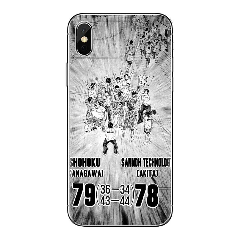 Японские аниме Slam Данк шаблон для LG Spirit Motorola Moto X4 E4 E5 G5 G5S G6 Z Z2 Z3 G2 G3 C Play Plus