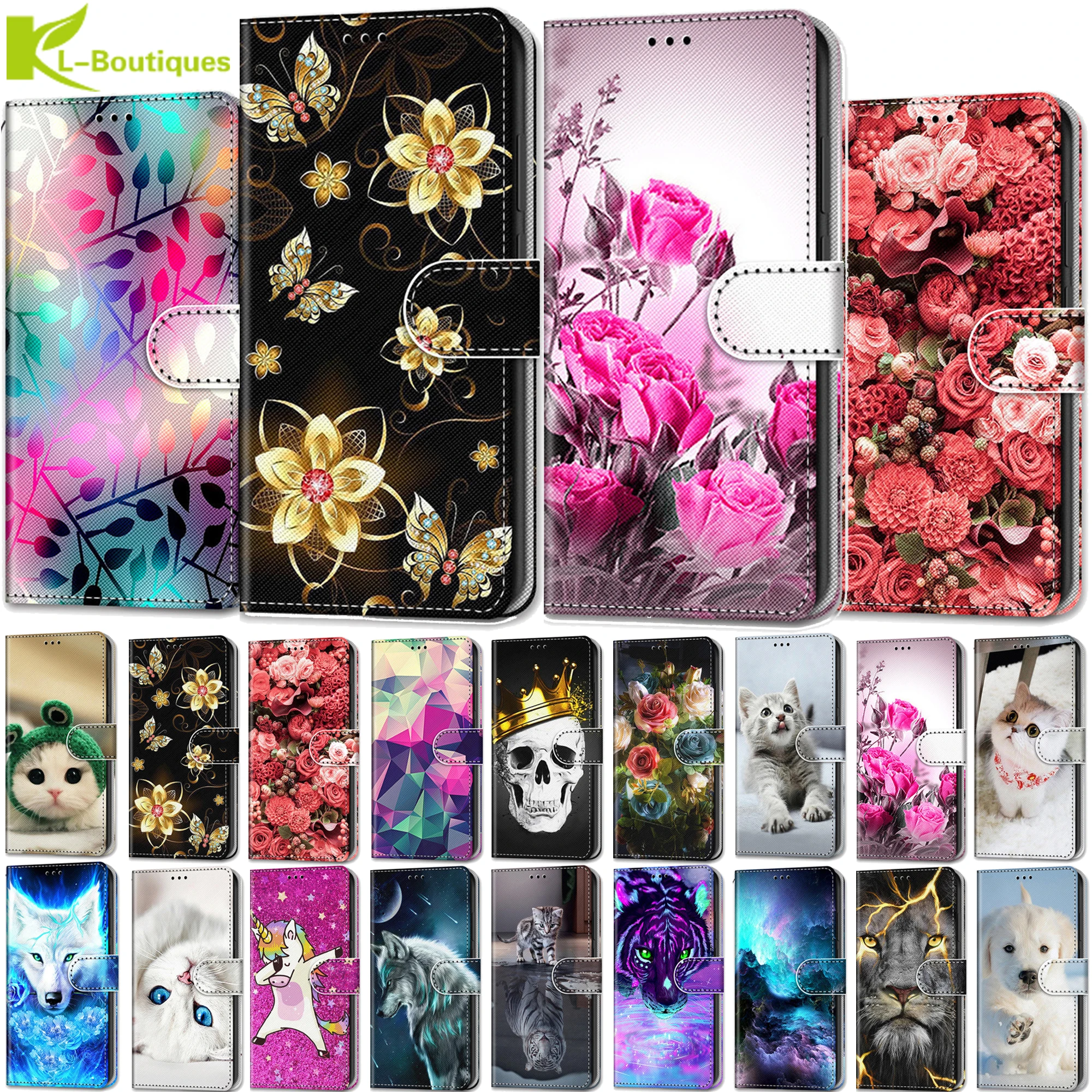 

Y6s Case On sFor Huawei Y6S Y6 S Y 6 S Cases Flip Book Stand Capa For Huawei Y 6S 6.09" 2019 2020 Wallet Magnetic Painted Cover