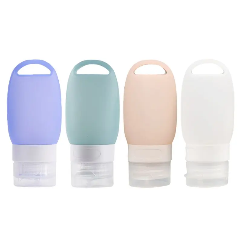 

38ml Travel Bottles Silicone Containers Refillable Tube for Shampoo Makeup
