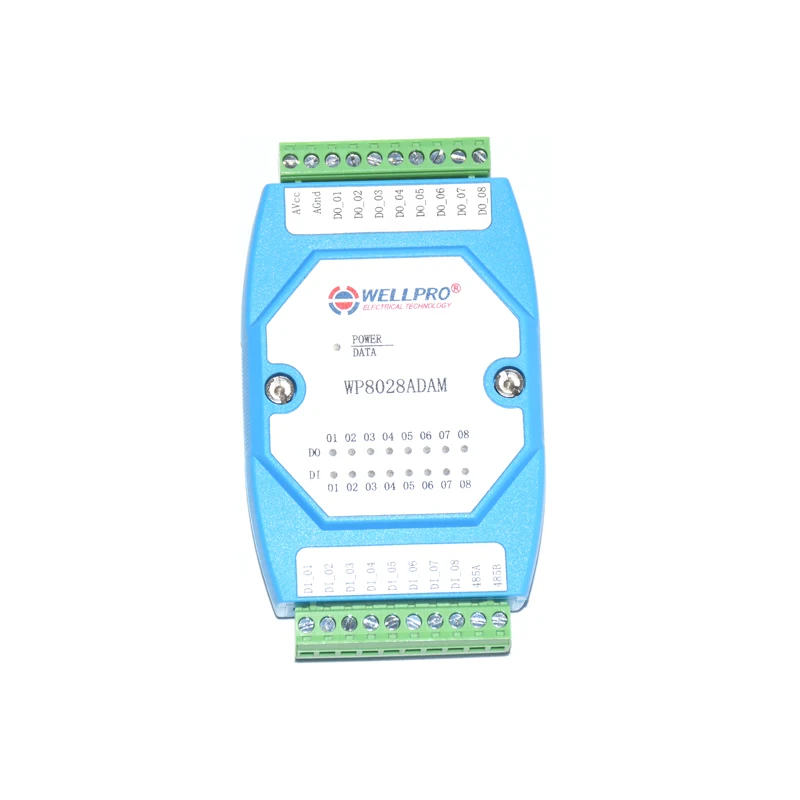 Цифровой входной и выходной модуль Lsolated 8DI/8DO MODBUS Communication-WP8028ADAM | Безопасность
