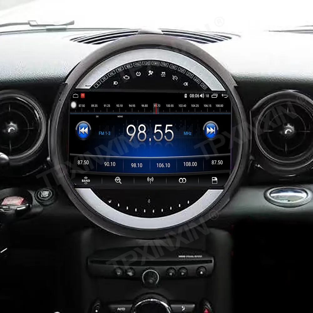 

For BMW Mini 2011-2014 Android 10.0 Car GPS Navigation Radio Multimedia Player Auto Stereo DVD Player Head Unit Wireless Carplay