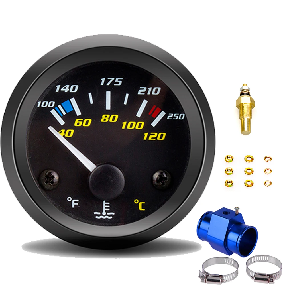 2 ”52 мм белый светодиодный датчик температуры воды 40 120 градусов Цельсия/100 250 по