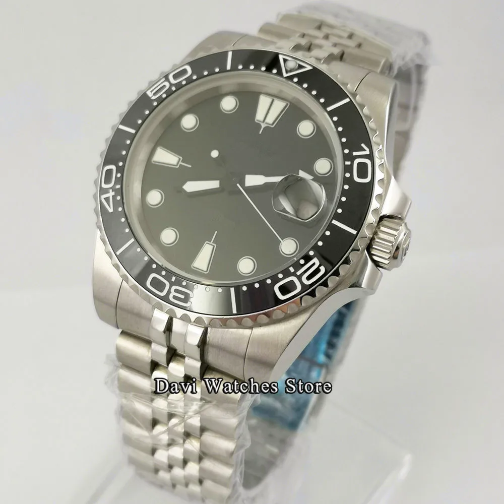 2020 New Bliger Top Luxury Sterile Men s Watches Black Dial Sapphire Glass Automatic Wristwatch Luminous Man Watch Clock