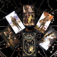 the steampunk tarot cards deck oracle guide book 78 tarot cards by barbara moore and aly fell