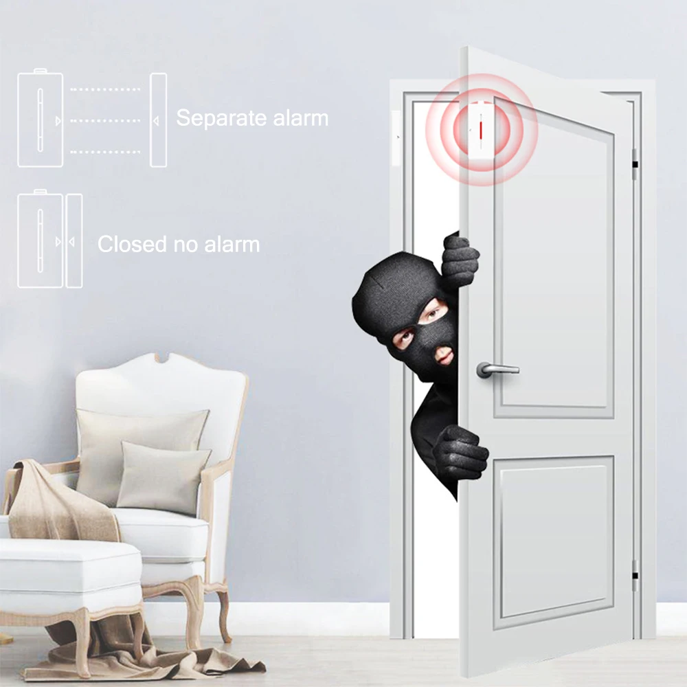 Новый домашний Противоугонный беспроводной дверной и оконный входной датчик