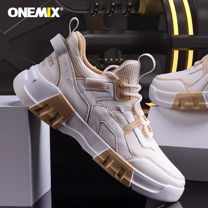 

ONEMIX новые мужские беговые кроссовки для марафона на шнуровке, легкие амортизирующие кроссовки, дышащая впитывающая пот Спортивная обувь дл...