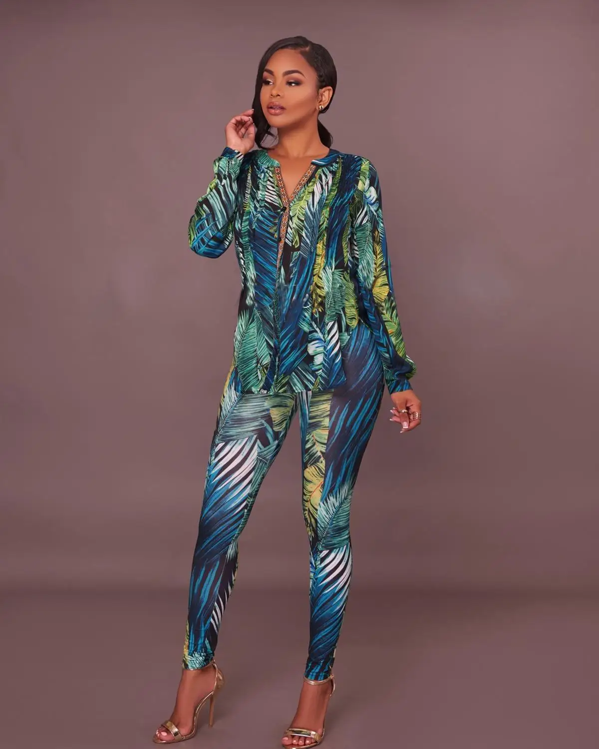 2019 женские сексуальные уличные модные Лоскутные Комбинезоны весенние