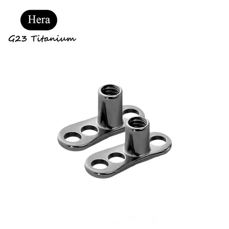 

G23 Titanium 3pcs Body Piercing Jewelry Accessories Unique Micro Dermal Anchor