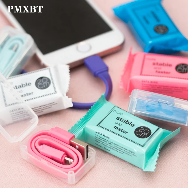 Мини USB кабель для зарядки и передачи данных 20 см мобильный телефон Micro Type C