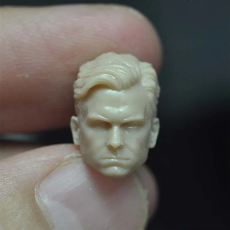 

Unpainted 1/18 Homelander Antony Starr Head Sculpt Carving Model Fit 3.75'' JOYTOY ORI TOY Male Soldier Action Figure Body