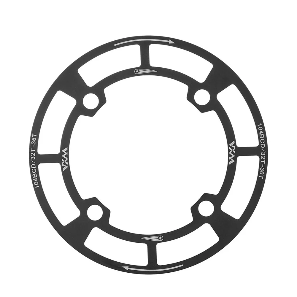 

Bicycle Crank Chain Guard 104BCD 32-34-36T/38-40-42T Sprocket Chain Parts For MTB Road Bike Hollow Design Lightweight Aluminum