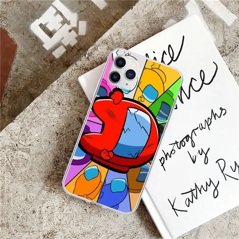 

Trend Among Us Game Transparent Mobile Phone Case Cover For Xiaomi Redmi K30s Ultra Note 9s 9 Pro Max Mi 10 Lite 11 10T Pro