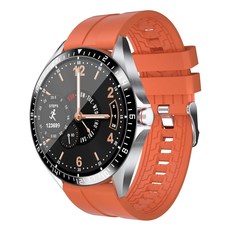 Горячая распродажа! GW16 Полный Круглый контакт Sn браслет HR монитор кровяного