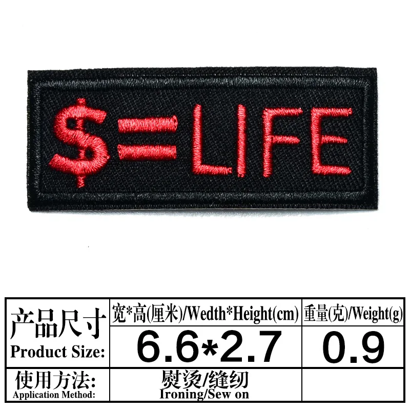 5 шт. горячая распродажа наклейки из ткани в виде долларов Мультяшные крылья