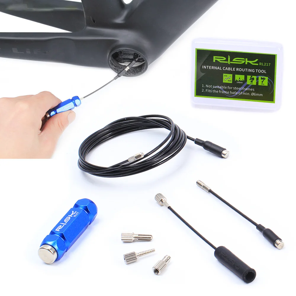 

Bicycle Internal Cable Routing Tool Set for Bicycle Frame Shift Hydraulic Wire Shifter Guide Install Cycling Accessorie