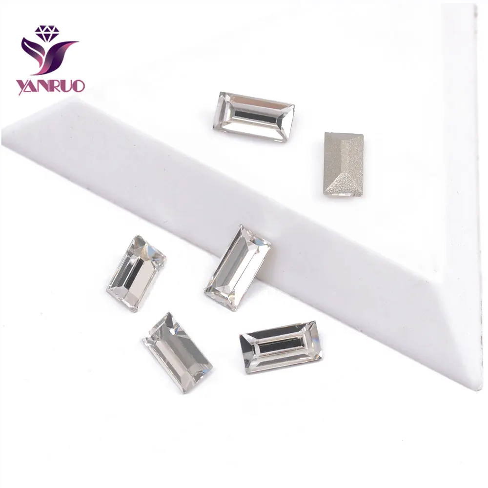 YANRUO 4501 багет модные Кристаллы Стразы ювелирные изделия и шитье искусство Стекло |