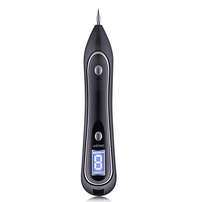 LCD Black Лазерная микро плазменная ручка лифтинг век веснушки угревая кожа бирка пятновыводитель темных загрязнений для лица машина для удаления татуировки пикосекундная терапия - Цвет: LCD Black