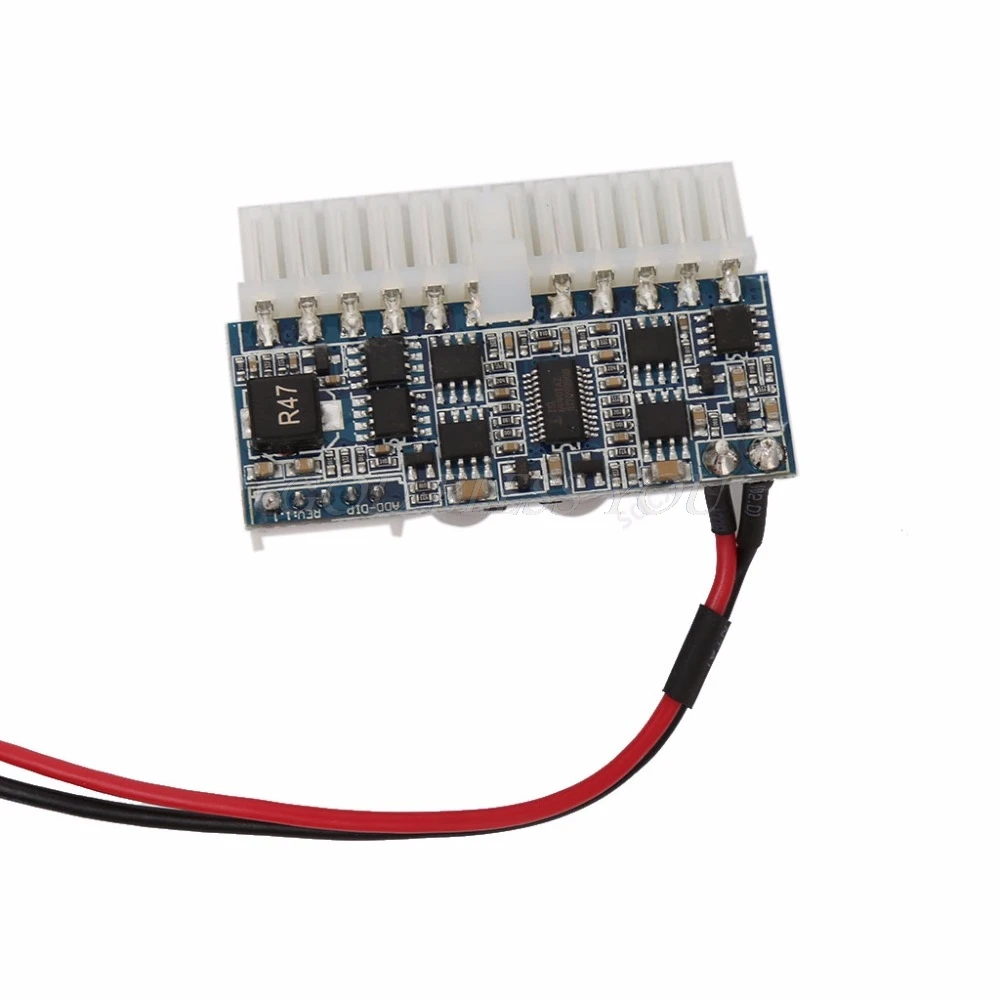 DC 12 В 160 Вт 24-контактный ATX переключатель PSU автомобильный мини ITX модуль питания