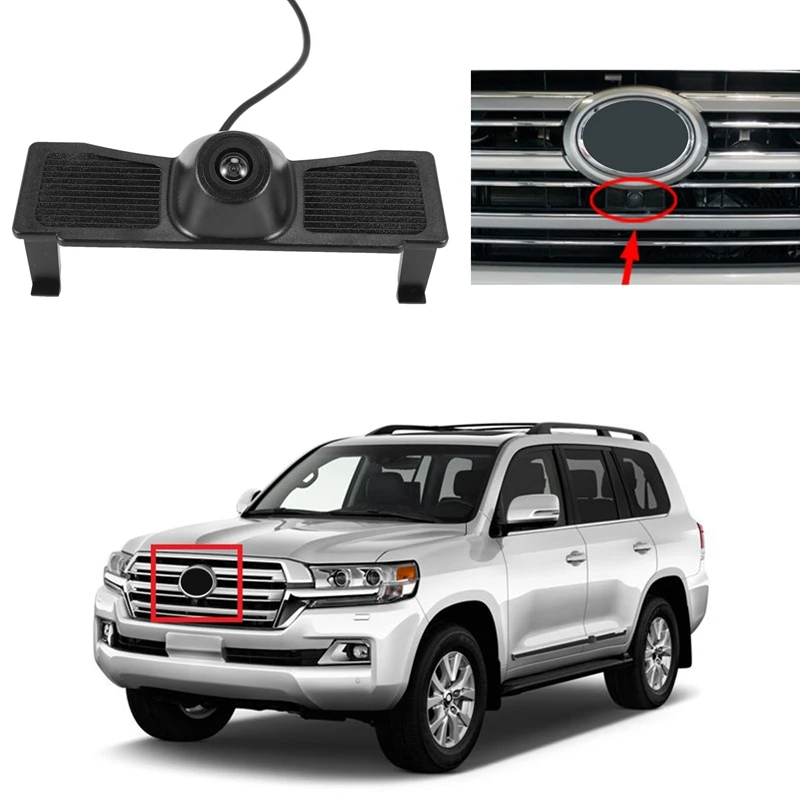 

AHD CCD Car Front View Camera for Toyota LAND CRUISER 2016-2018 Parking Camera Night Vision Waterproof