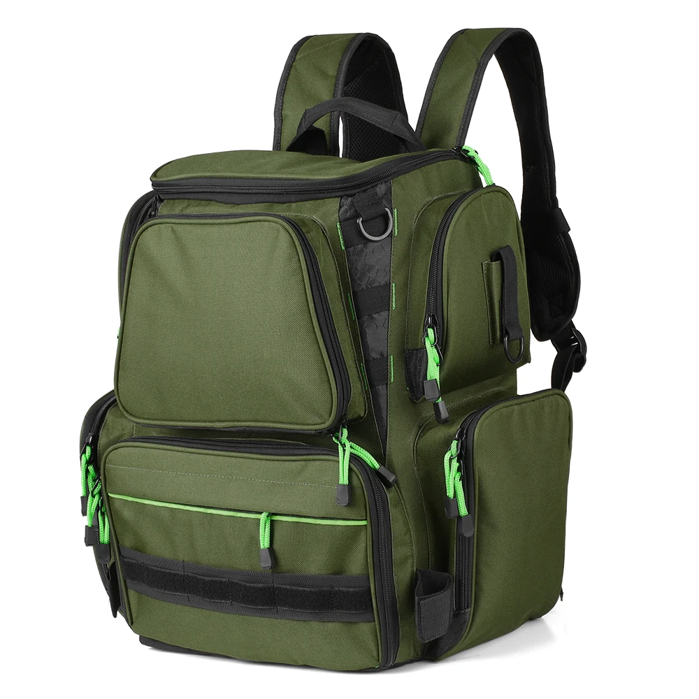 Fishing Bags Lure Reel Storage Backpack Outdoor Trekking Bag Carp Fish Bait Box Multifunctional Tackle | Спорт и развлечения