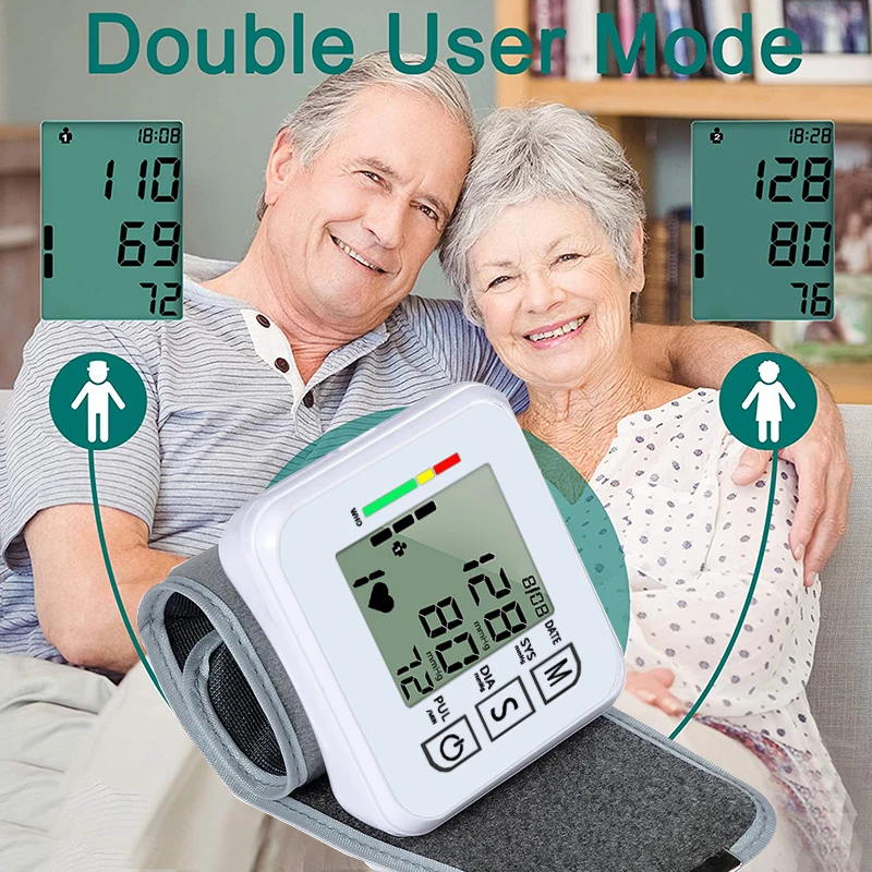 Портативный автоматический цифровой ЖК-дисплей измеритель артериального