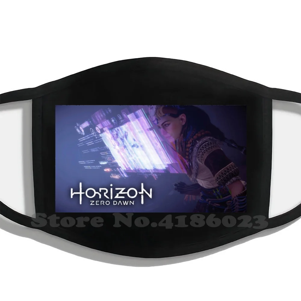 

Hzd Aloy Fascinated In Technology Printing Washable Breathable Reusable Cotton Mouth Mask Hzd Horizon Zero Dawn Anime Anime