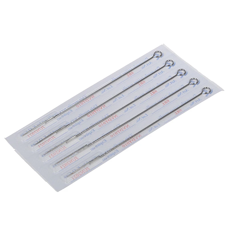 

50PCS Tattoo needle 9RL Round disposable Liner in stainless steel Pro
