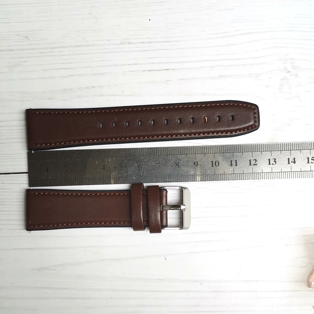 Ремешок силиконовый для Ticwatch Pro 3 кожаный спортивный браслет GPS/GTX/S2 E2 аксессуары