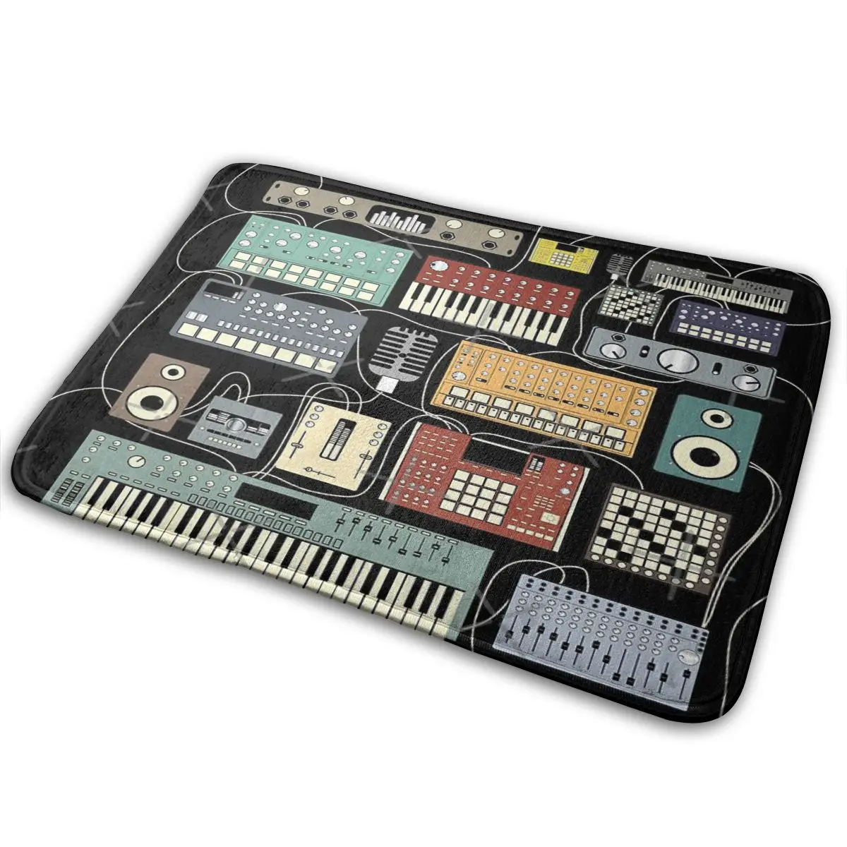 

Электронный музыкальный синтезатор и барабанная машина Dj 1 коврик Alfombra ковер