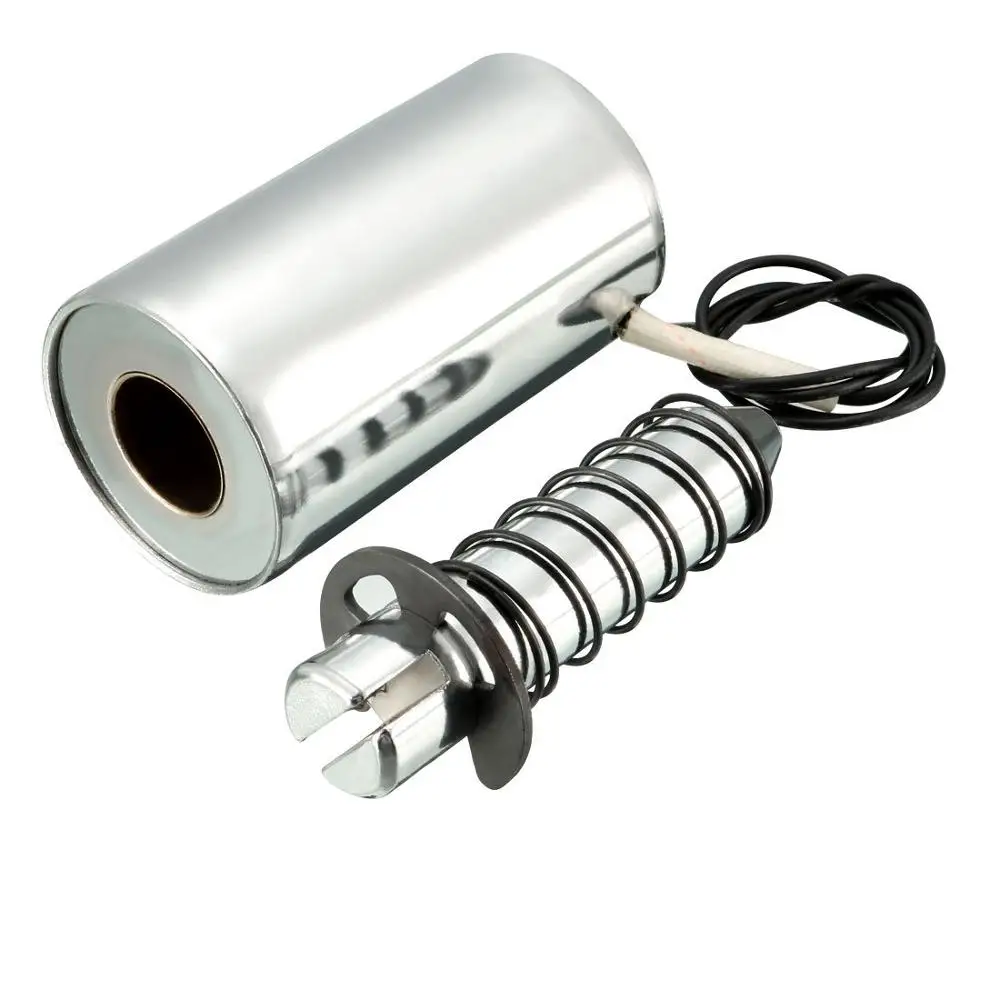 MQ8 Z57 DC 12 V 24 10 мм 6 0 кг клапан электромагнит пружинный Плунжер Z57|elektromagnet|plunger |