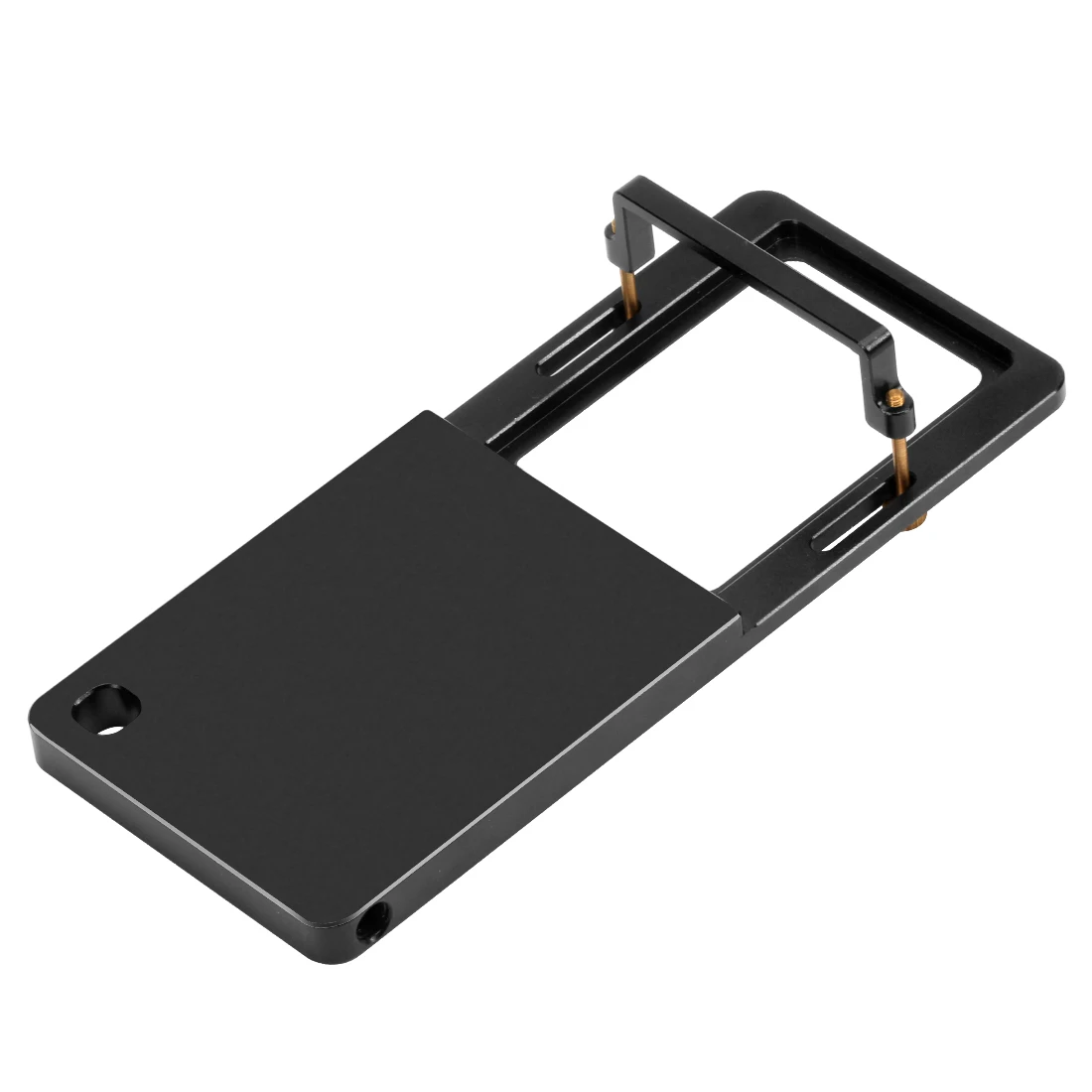 Original Алюминиевый адаптер для GoPro Hero 6/5/4/3+ Экшн-камера Xiaoyi 1 переключатель Монтажная пластина для DJI Zhiyun Smooth Q C 2 Портативный монопод с шарнирным замком - Цвет: Original