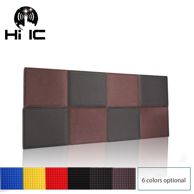 Высококачественные звукоизоляционные настенные наклейки для панелей 50 х50 см