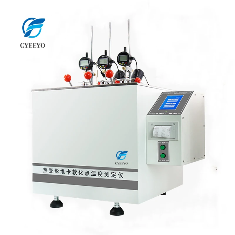 

Heating deflection and Vicat softening temperature (HDT VICAT)tester test machine