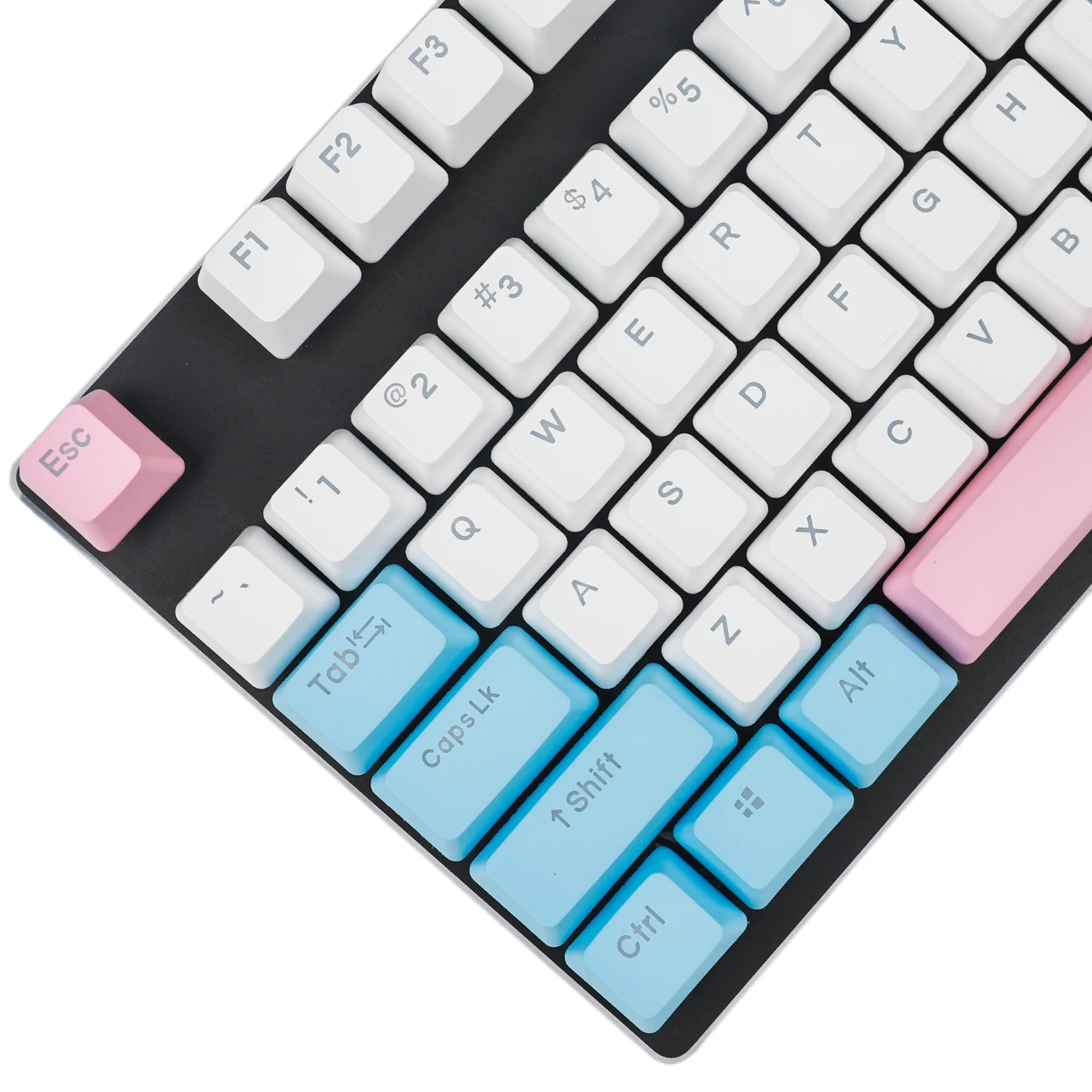 YMDK Dual Shot ботаническая крышка с молоком подсветка Keycaps108 122 PBT OEM профильная