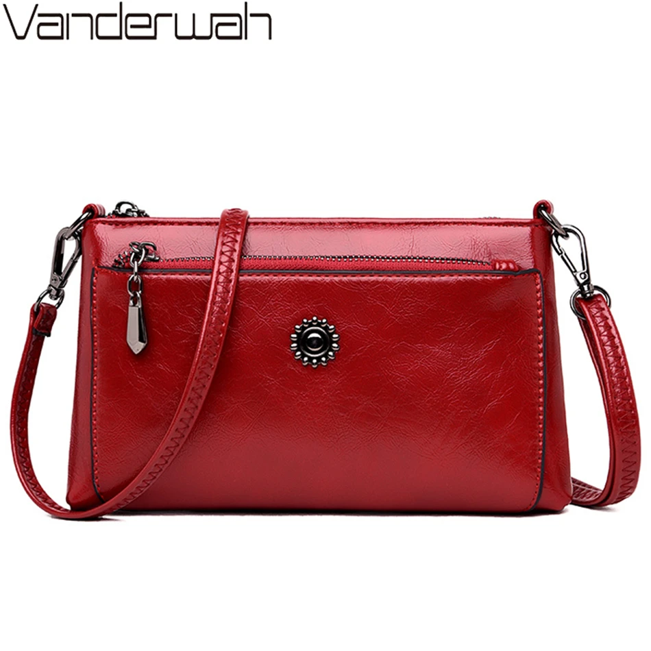 VANDERWAH новый клатч для телефона маленькие кожаные роскошные сумки женские