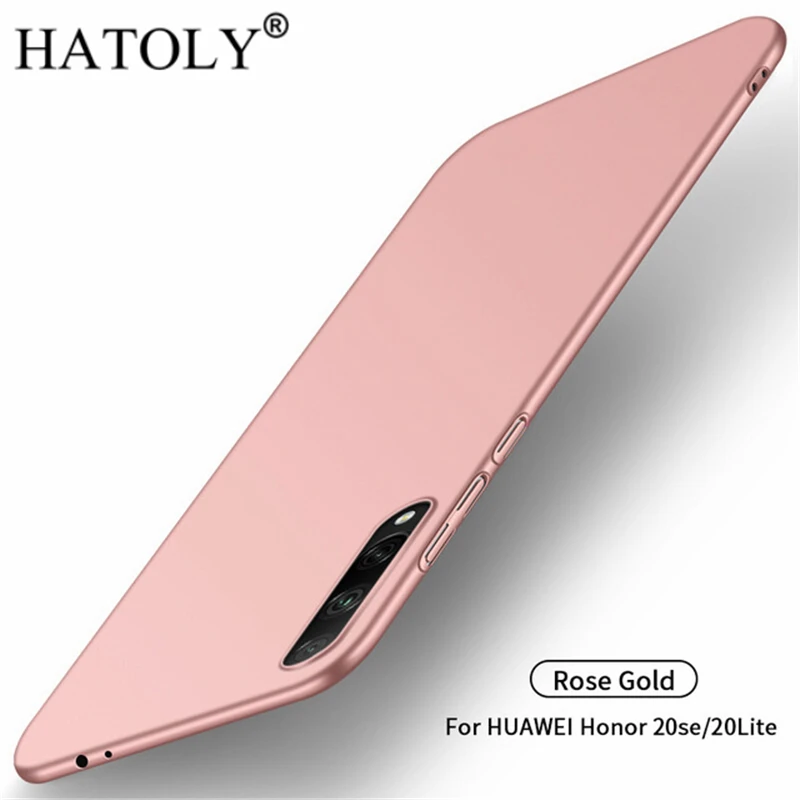 Для гладкого чехла Huawei Honor 20 Lite ультратонкий жесткий защитный чехол из