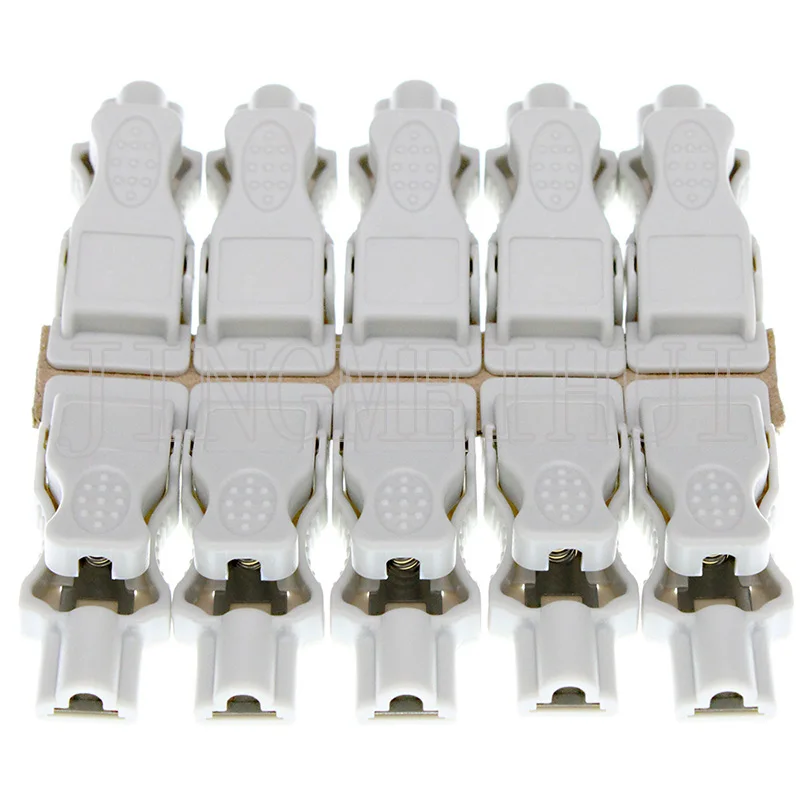 

Щипковые зажимы для электрода ЭКГ, 10 шт., Copper+ABS