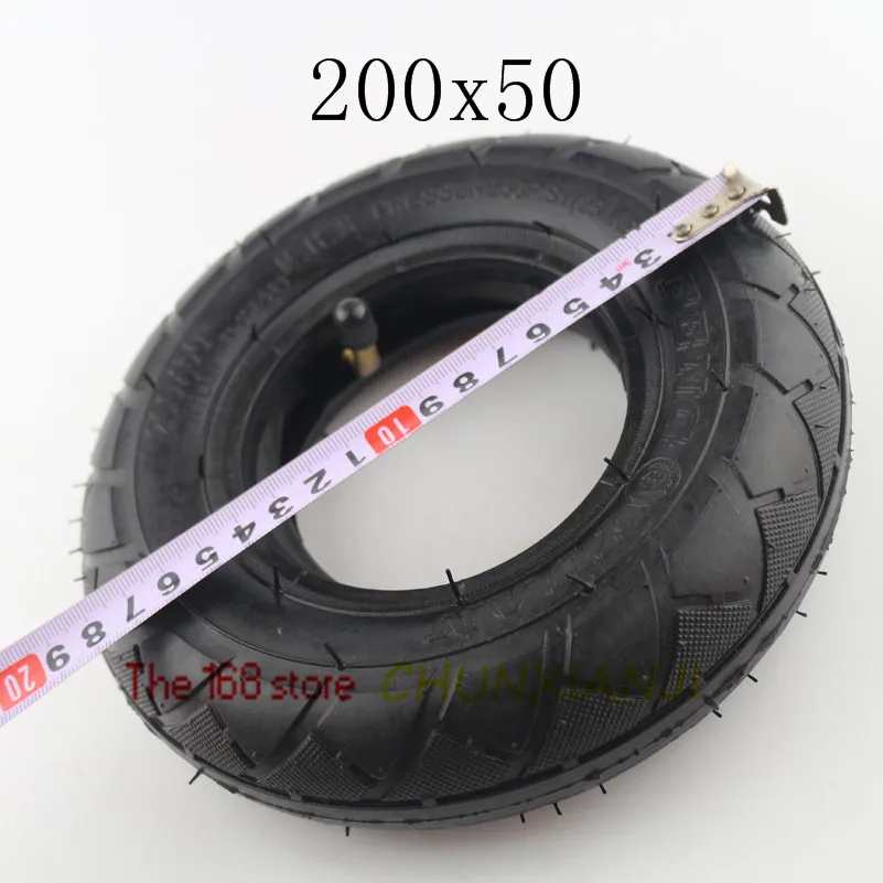 Lightning shipment 200x50/ 8x2" inch Tire Tyre Inner tube For Electic Scooter Motorcycle ATV Moped Parts