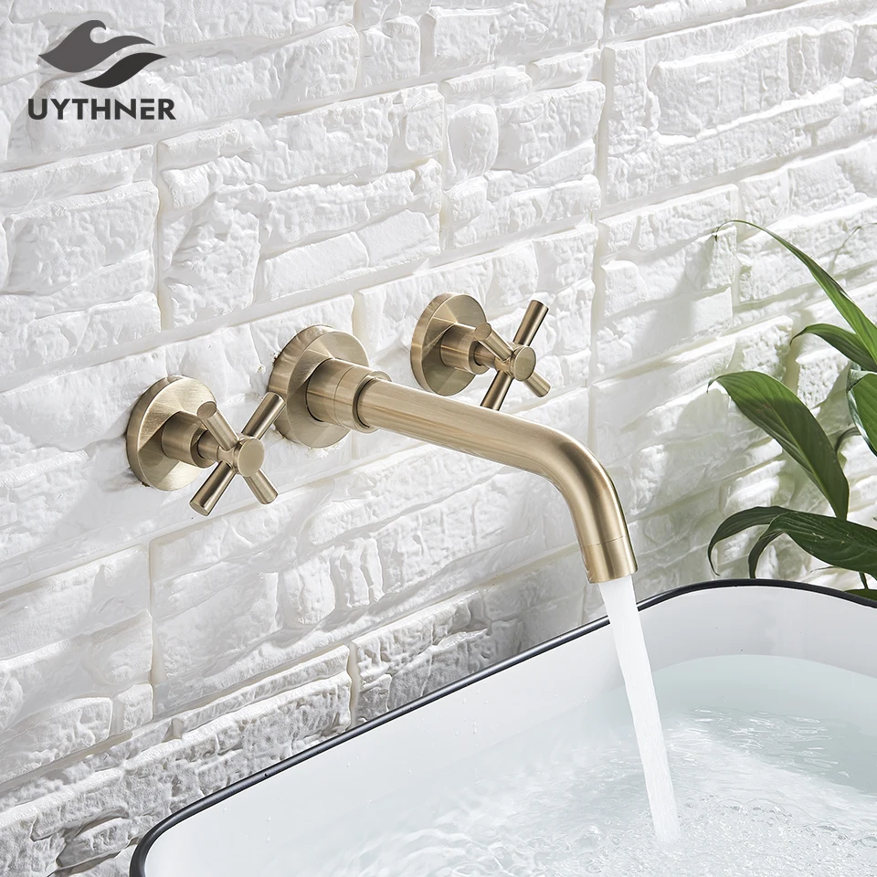 Черный смеситель для раковины в ванную комнату смесители с настенным