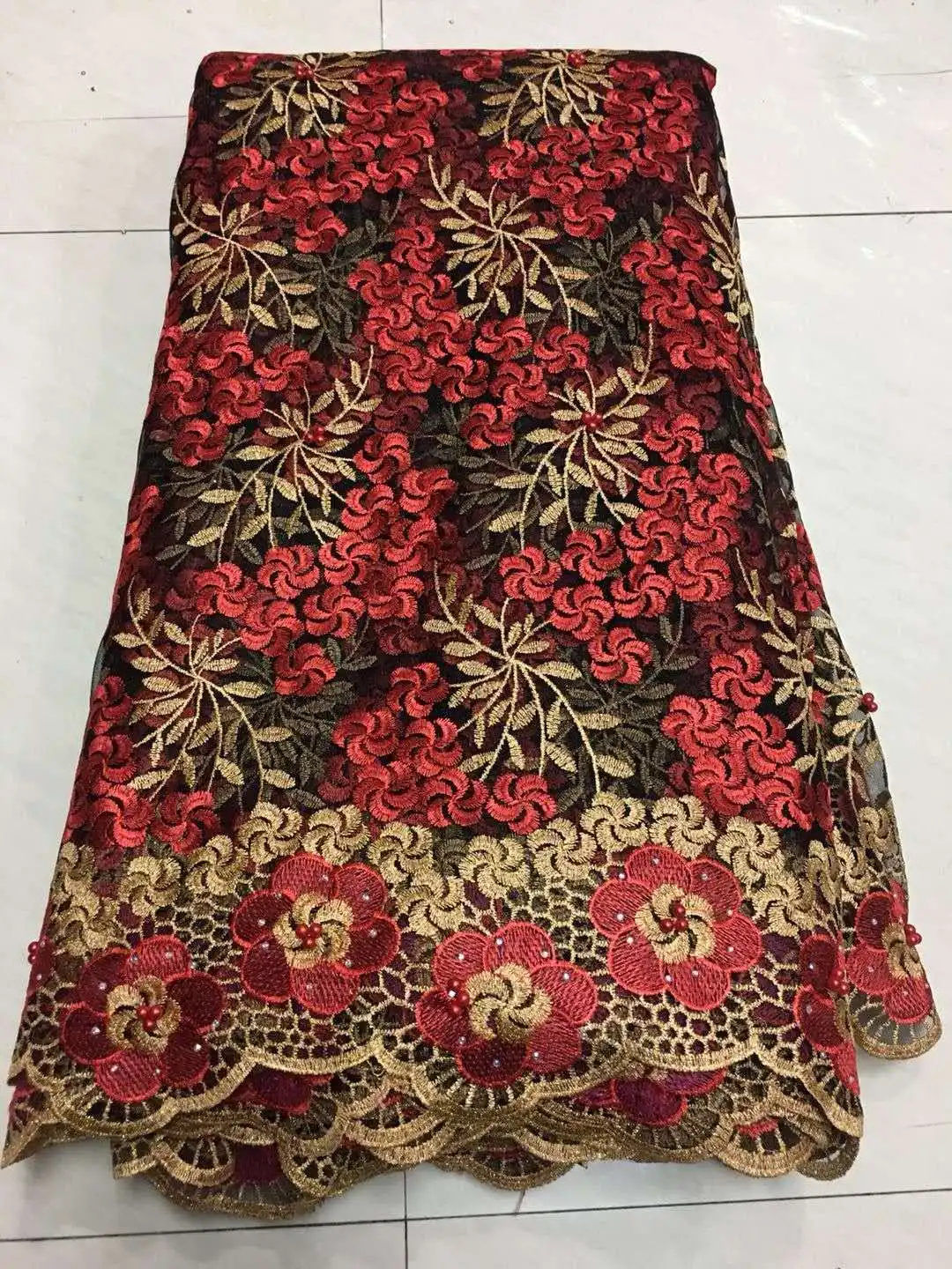 2018 последние французские нигерийские кружева ткани высокого качества Тюль