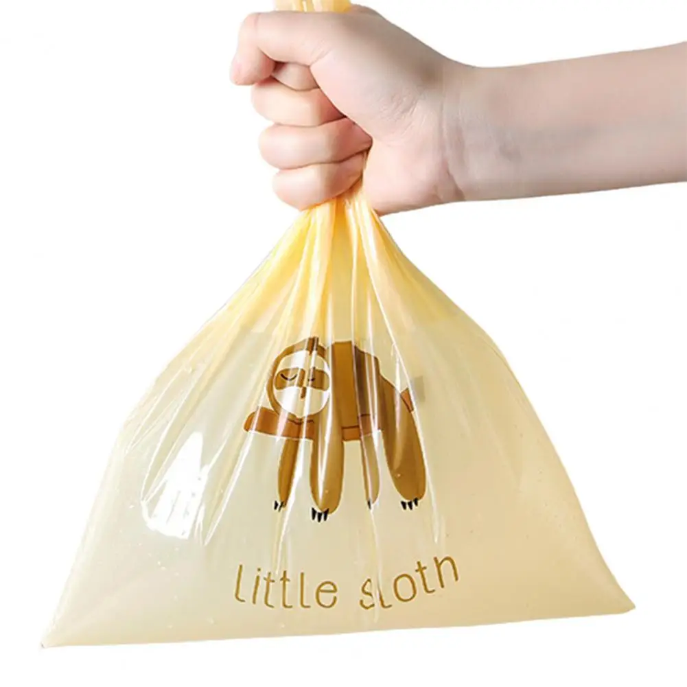 

15Pcs Cute Cartoon Car Trash Bags Cleaning Hanging Type Disposable Garbage Storage Bags for Car Home Office Movie Theater