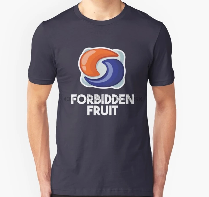 Мужская футболка с коротким рукавом Tide Pod Challenge Forbidden Fruit женская топы|Мужские