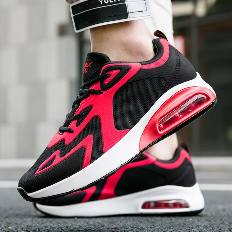 Новое поступление мужские кроссовки спортивная Уличная обувь сетчатые дышащие