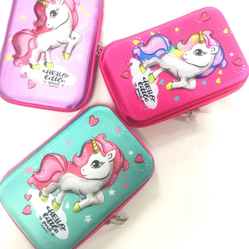 Новый Единорог Карандаш Чехол торт Kalem Kutusu Kawaii Estuche Escolar материал Astuccio школа ручка