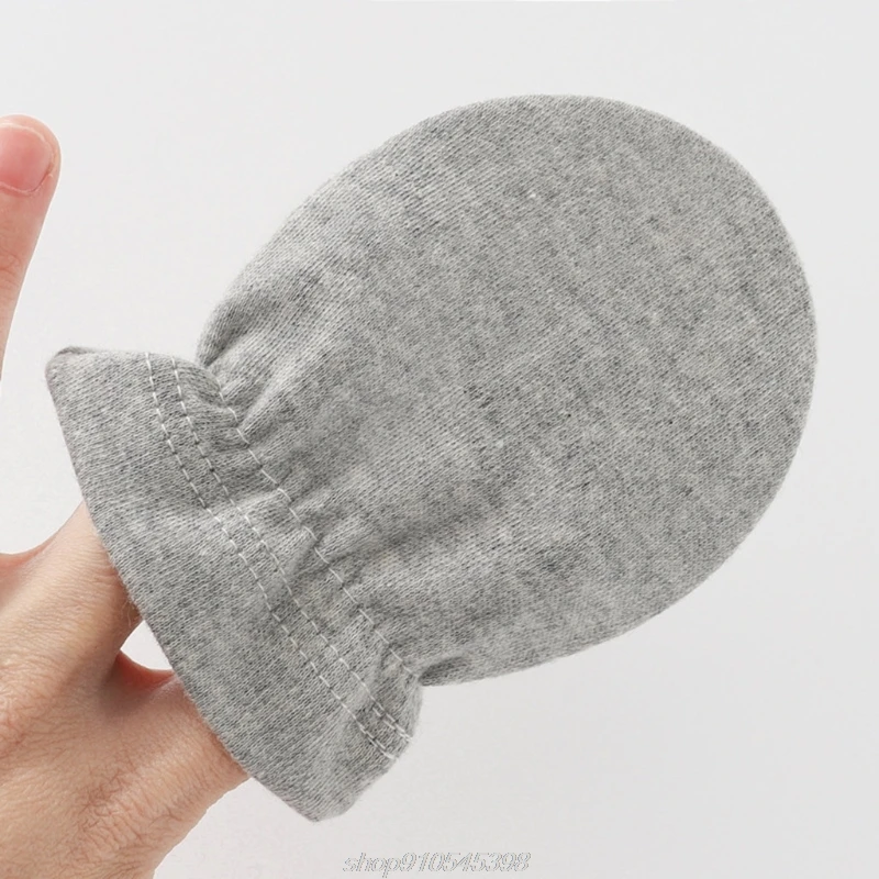 

R1WF Baby Anti-scratching Gloves Hat Set Newborn Mittens Warm Beanie Cap Kit Infants Shower Gifts