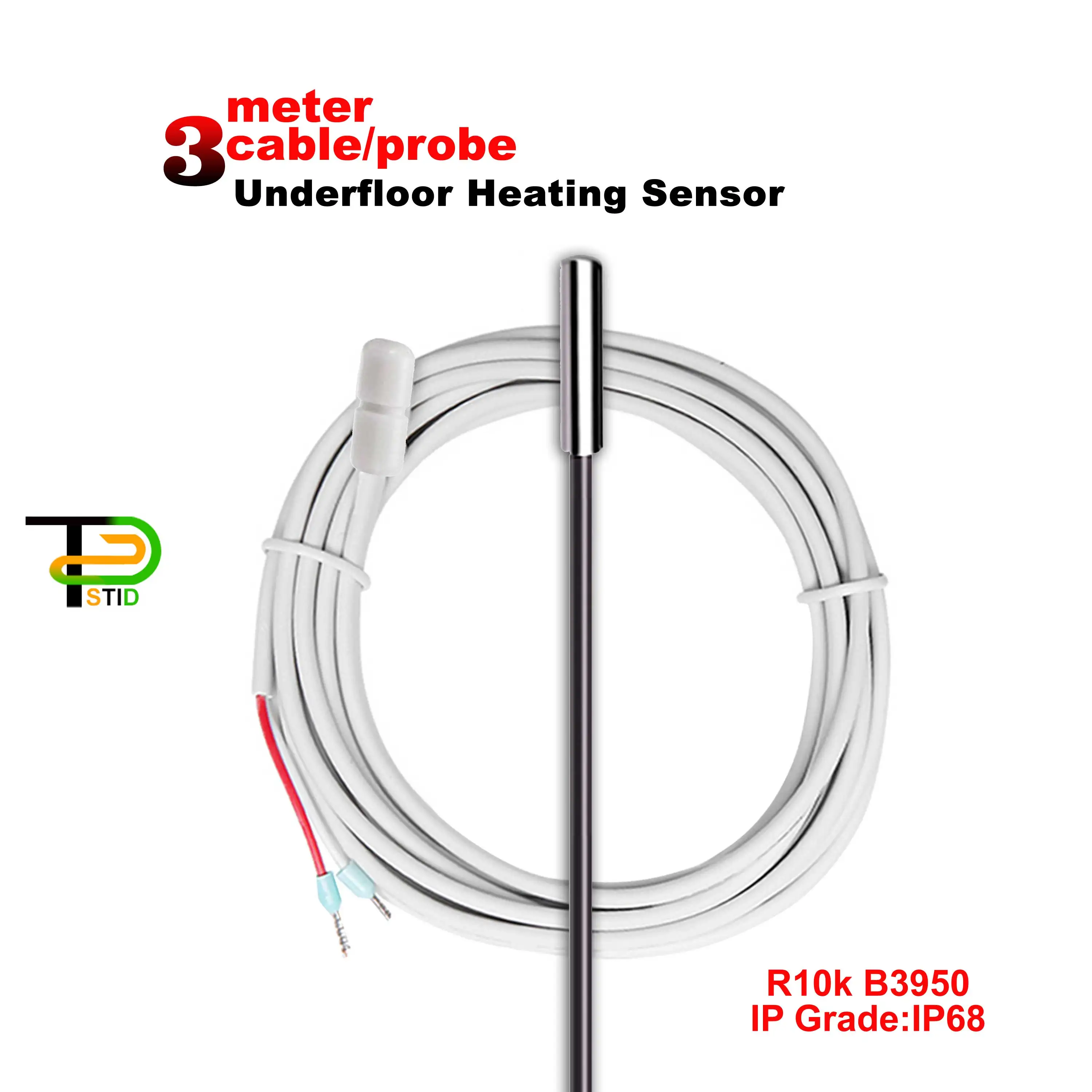 Датчик температуры термопары B 3950K для термостата теплого пола | Строительство и